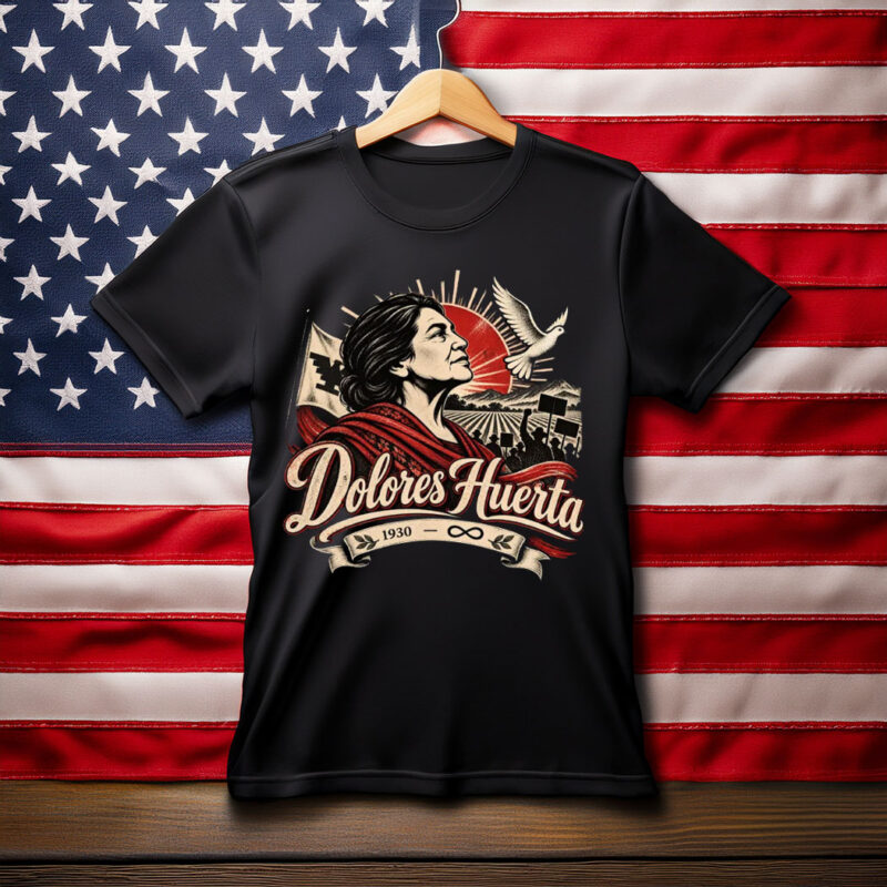 Dolores Huerta Memorial Comfort Colors T-Shirt