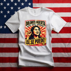 Dolores Huerta Memorial Graphic T Shirt
