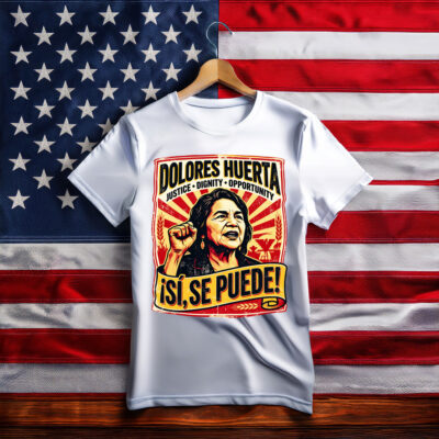 Dolores Huerta Memorial Graphic T Shirt