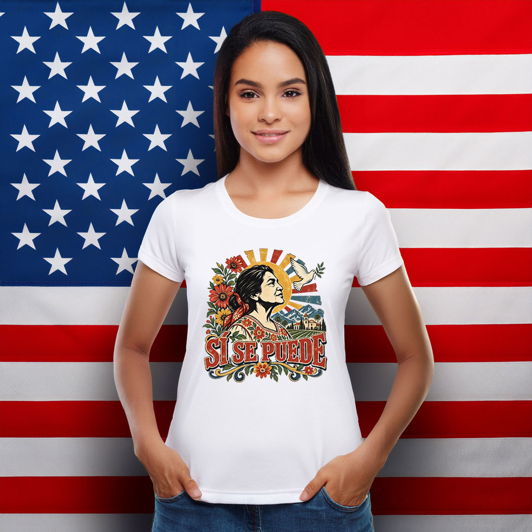 Dolores Huerta Memorial Si Se Puede Graphic Shirt