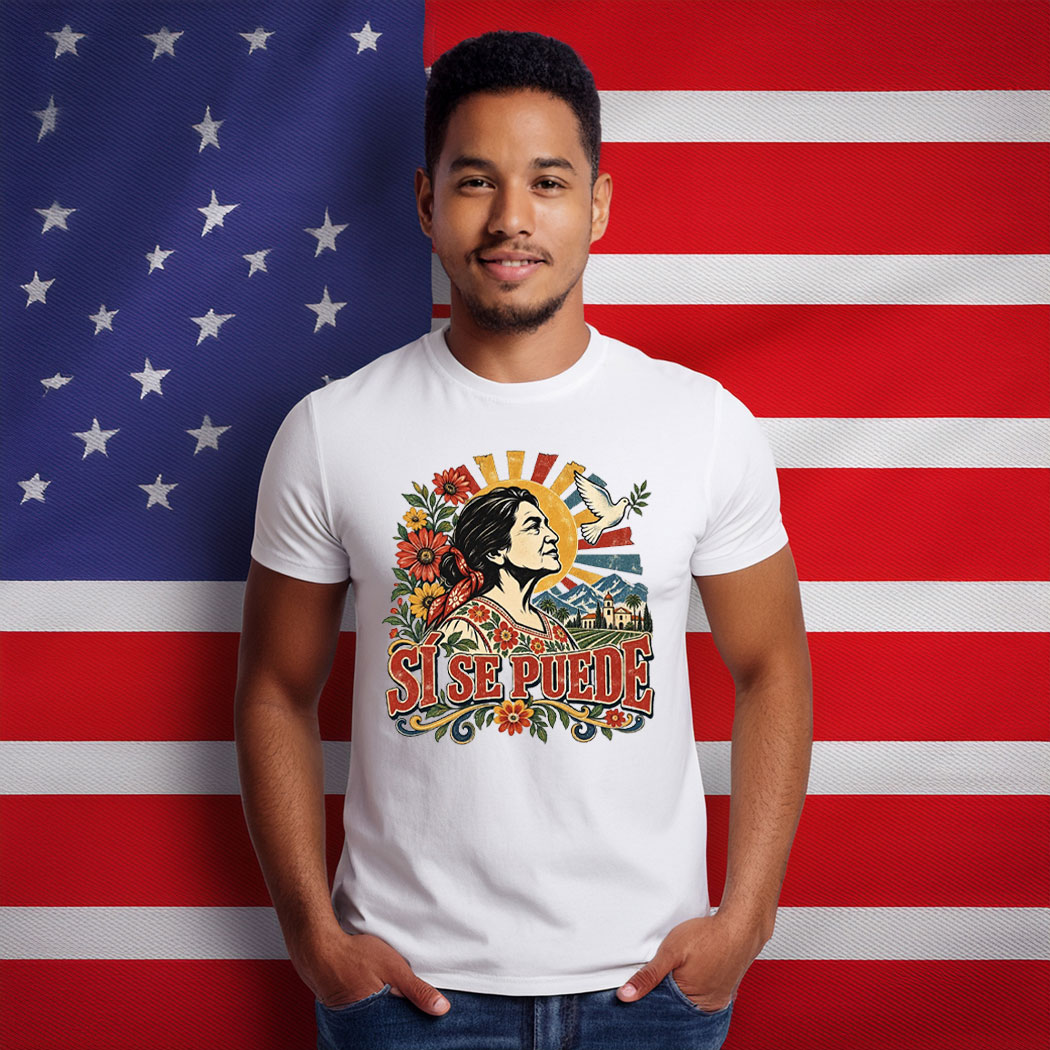 Dolores Huerta Memorial Si Se Puede Graphic Shirt